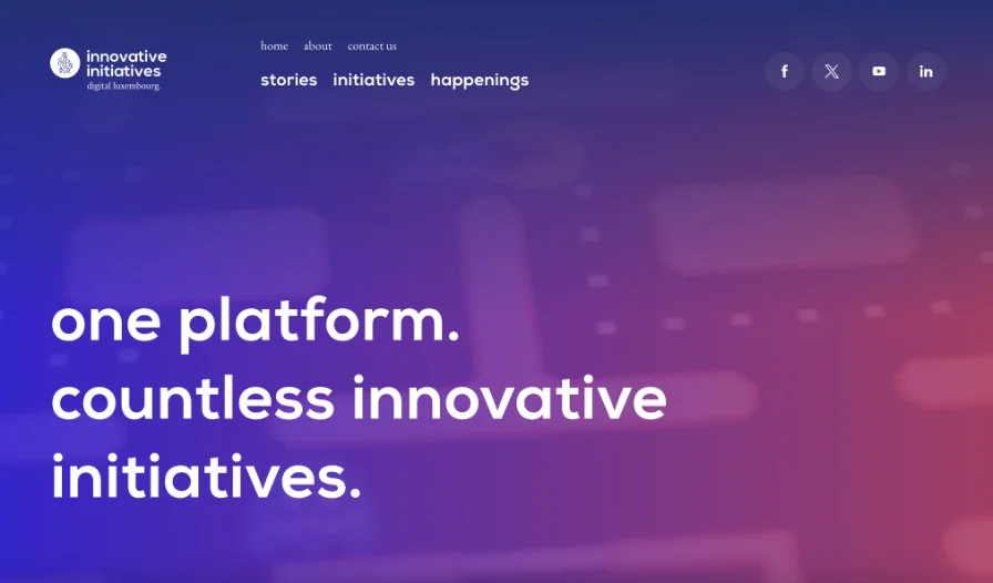 The Innovative Initiatives home page