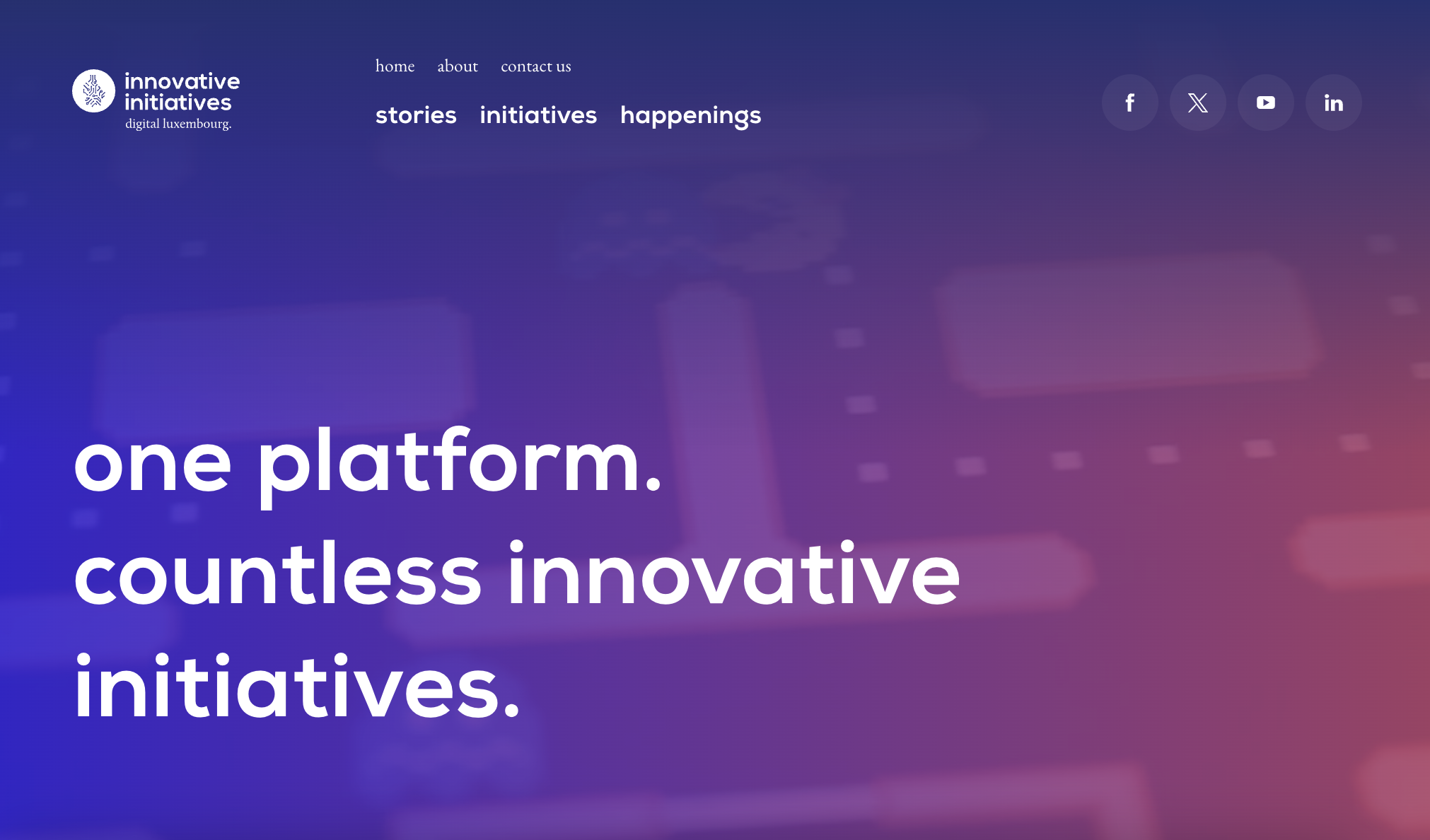 The Innovative Initiatives home page